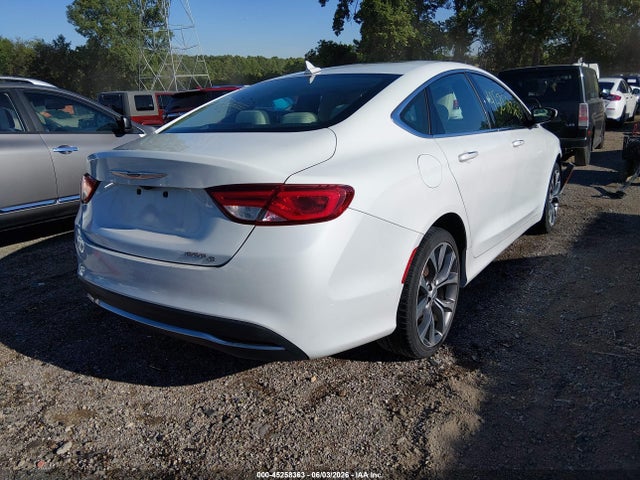 2015 Chrysler 200 C მანქანა იყიდება აუქციონზე, vin: 1C3CCCCB6FN640958, აუქციონის ნომერი: 45258363