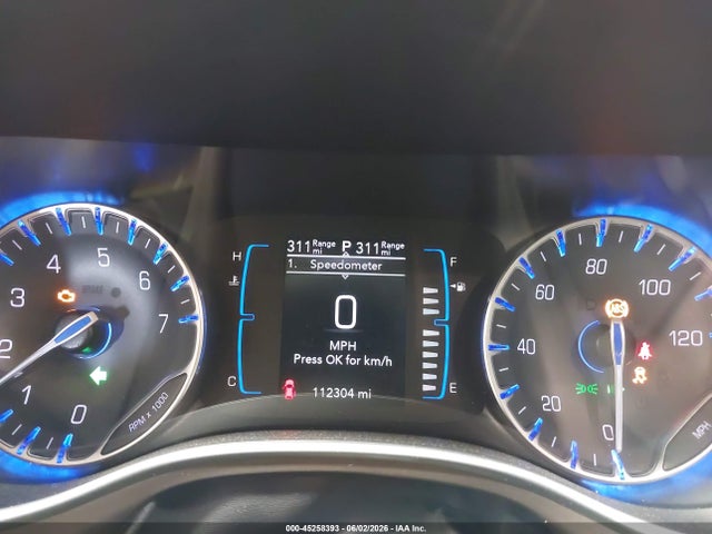 Aukcja sprzedaży 2017 Chrysler Pacifica Touring, vin: 2C4RC1DG7HR502338, numer aukcji: 45258393