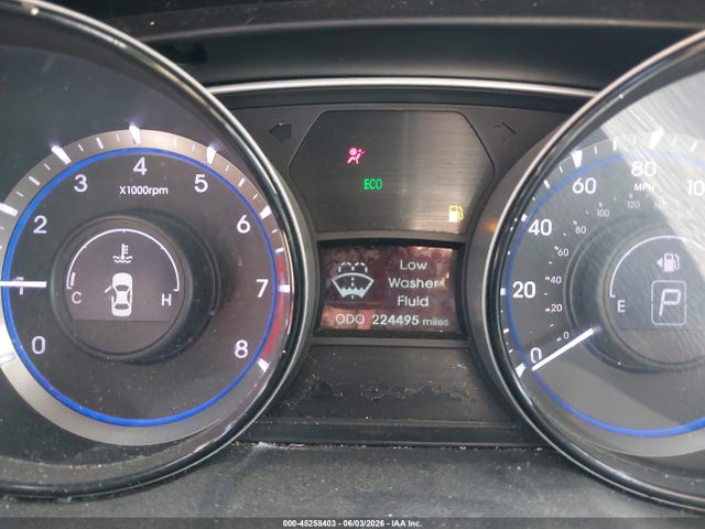 2013 Hyundai Sonata Limited მანქანა იყიდება აუქციონზე, vin: 5NPEC4AC5DH579783, აუქციონის ნომერი: 45258403