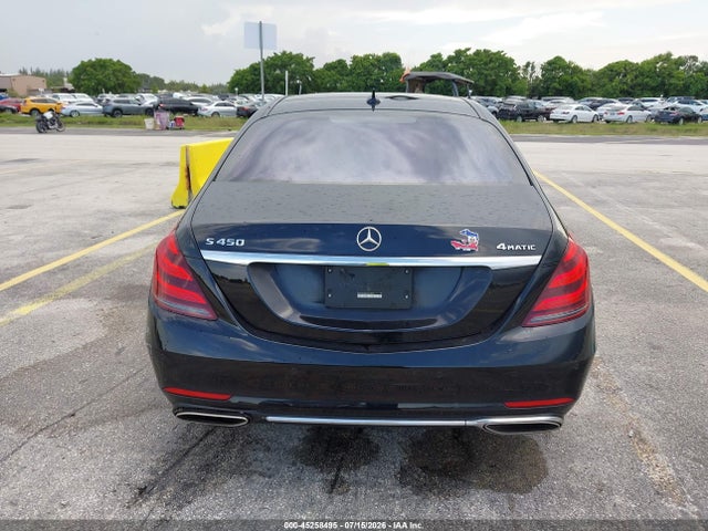 45258495 :رقم المزاد ، WDDUG6EBXLA510077 vin ، 2020 Mercedes-benz S 450 4matic مزاد بيع
