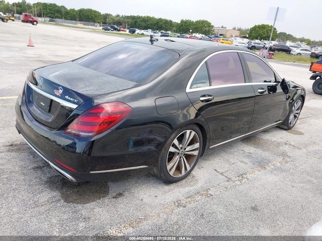 45258495 :رقم المزاد ، WDDUG6EBXLA510077 vin ، 2020 Mercedes-benz S 450 4matic مزاد بيع
