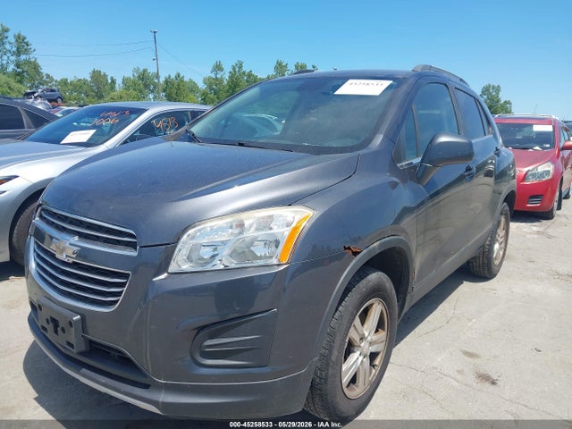 2016 Chevrolet Trax Lt მანქანა იყიდება აუქციონზე, vin: 3GNCJPSB2GL162640, აუქციონის ნომერი: 45258533