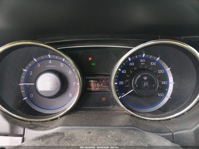 2012 Hyundai Sonata Limited მანქანა იყიდება აუქციონზე, vin: 5NPEC4AC0CH394331, აუქციონის ნომერი: 45258536