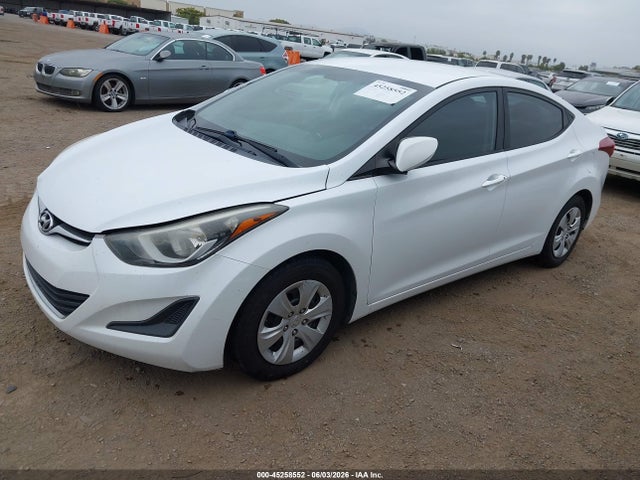 Aukcja sprzedaży 2016 Hyundai Elantra Se, vin: 5NPDH4AE2GH714351, numer aukcji: 45258552