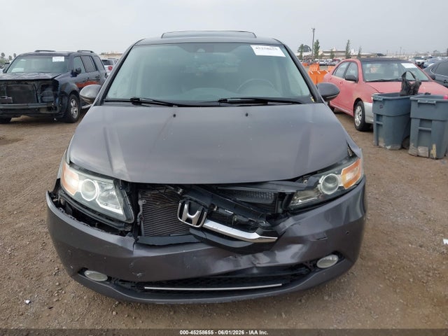 45258655 :رقم المزاد ، 5FNRL5H93EB138963 vin ، 2014 Honda Odyssey Touring/touring Elite مزاد بيع
