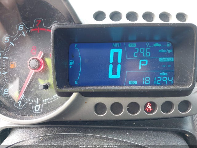 45258683 :رقم المزاد ، 1G1JA6SH2G4152140 vin ، 2016 Chevrolet Sonic Ls Auto مزاد بيع