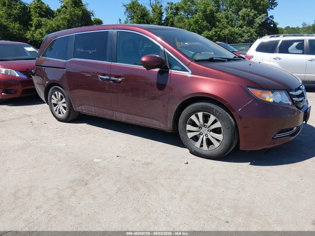 2016 Honda Odyssey Ex-l მანქანა იყიდება აუქციონზე, vin: 5FNRL5H63GB145047, აუქციონის ნომერი: 45258705