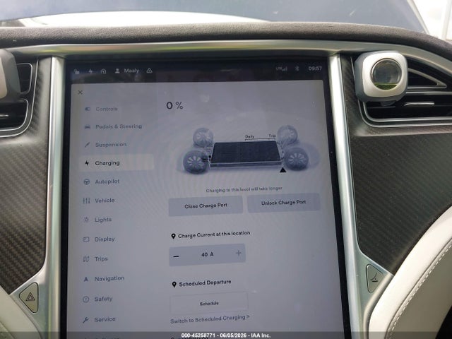 45258771 :رقم المزاد ، 5YJSA1E4XGF136901 vin ، 2016 Tesla Model S 90d/p100d/p85d/p90d مزاد بيع