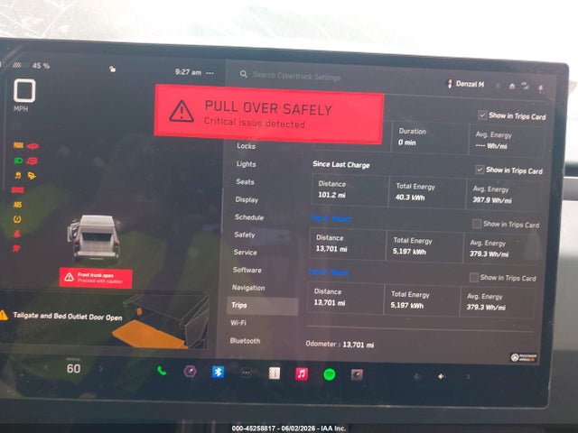 Продажа на аукционе авто 2025 Tesla Cybertruck All-wheel Drive, vin: 7G2CEHED4SA076067, номер лота: 45258817