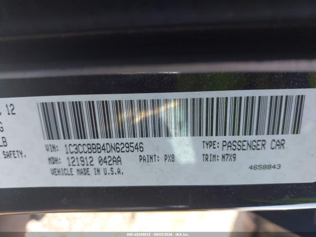 Продаж на аукціоні авто 2013 Chrysler 200 Touring, vin: 1C3CCBBB4DN629546, номер лоту: 45258832
