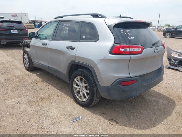 45258883 :رقم المزاد ، 1C4PJLAB8GW172023 vin ، 2016 Jeep Cherokee Sport مزاد بيع