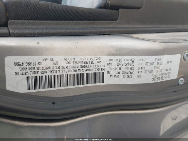 45258883 :رقم المزاد ، 1C4PJLAB8GW172023 vin ، 2016 Jeep Cherokee Sport مزاد بيع