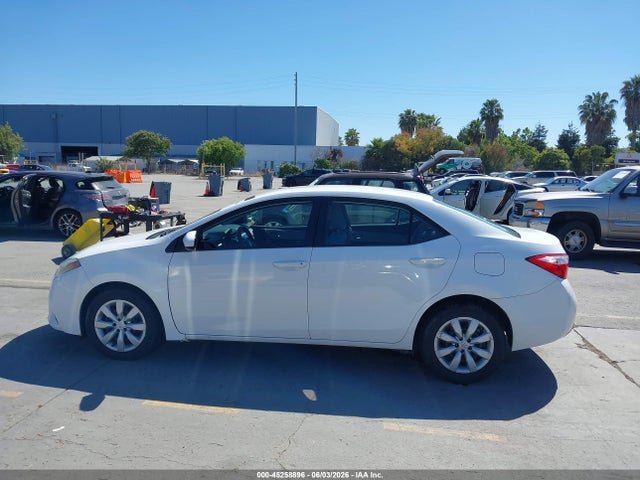 Aukcja sprzedaży 2016 Toyota Corolla Le, vin: 2T1BURHE3GC602795, numer aukcji: 45258896
