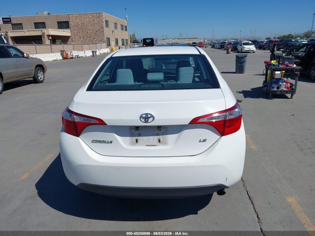 Aukcja sprzedaży 2016 Toyota Corolla Le, vin: 2T1BURHE3GC602795, numer aukcji: 45258896
