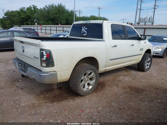 45258904 :رقم المزاد ، 1C6RR7LT5GS230957 vin ، 2016 Ram 1500 Lone Star مزاد بيع