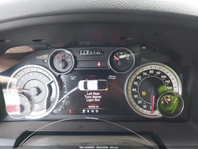 45258904 :رقم المزاد ، 1C6RR7LT5GS230957 vin ، 2016 Ram 1500 Lone Star مزاد بيع