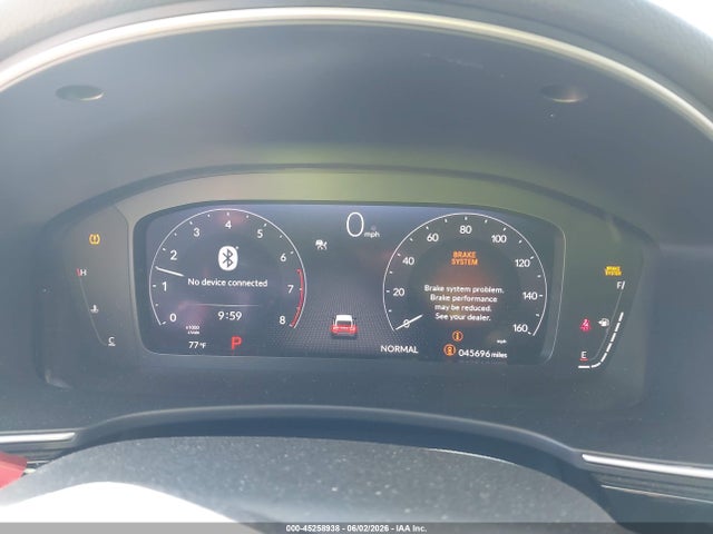 45258938 :رقم المزاد ، 19XFL1H87NE018334 vin ، 2022 Honda Civic Sport Touring مزاد بيع