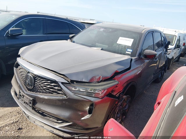 Aukcja sprzedaży 2022 Acura Mdx A-spec Package, vin: 5J8YE1H02NL038030, numer aukcji: 45258992