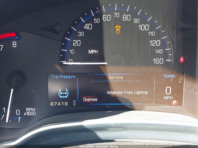 45259063 :رقم المزاد ، 3GYFNHE34DS595134 vin ، 2013 Cadillac Srx Performance Collection مزاد بيع