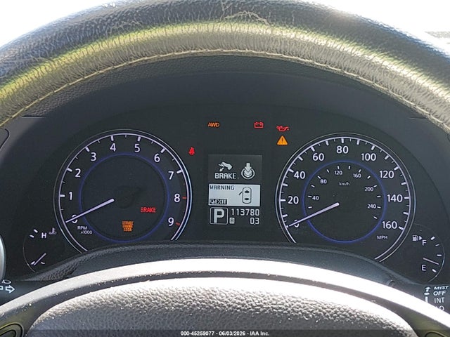 Aukcja sprzedaży 2013 Infiniti G37x, vin: JN1CV6AR9DM756281, numer aukcji: 45259077