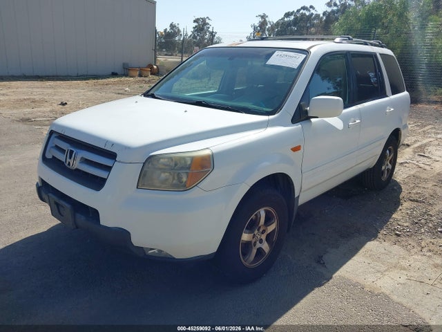 2006 Honda Pilot Ex-l მანქანა იყიდება აუქციონზე, vin: 5FNYF28566B011236, აუქციონის ნომერი: 45259092