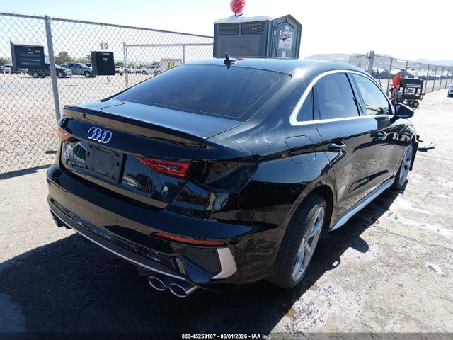 2023 Audi S3 Premium Plus Tfsi Quattro S Tronic მანქანა იყიდება აუქციონზე, vin: WAUH3DGY5PA030884, აუქციონის ნომერი: 45259107