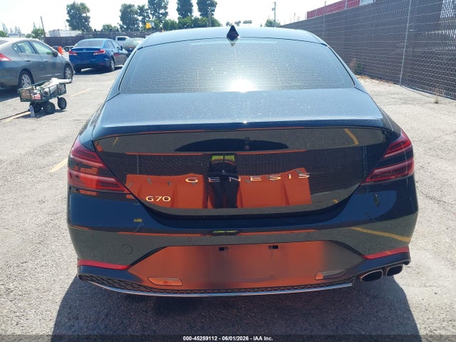 2023 Genesis G70 2.0t Rwd მანქანა იყიდება აუქციონზე, vin: KMTG34TA5PU115408, აუქციონის ნომერი: 45259112