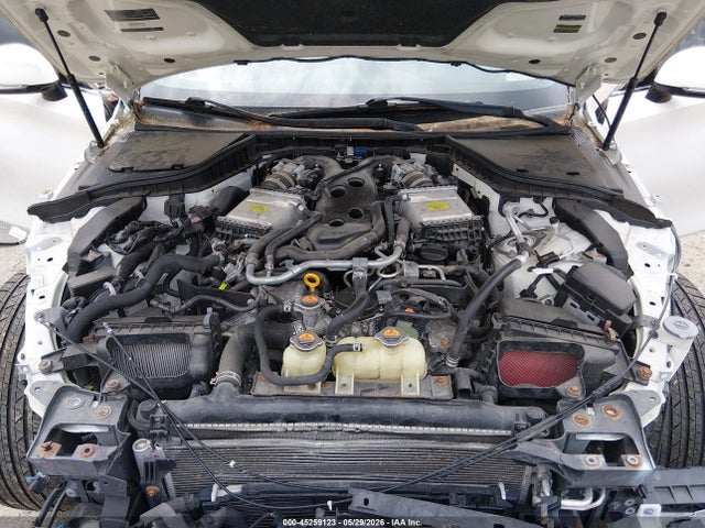 45259123 :رقم المزاد ، JN1FV7EL2JM630283 vin ، 2018 Infiniti Q60 3.0t Red Sport 400 مزاد بيع