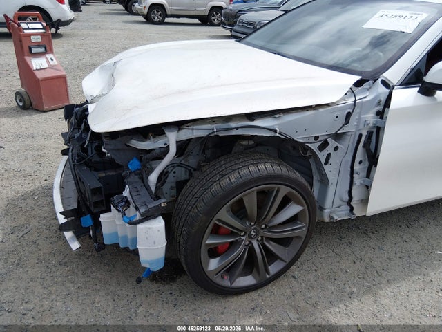45259123 :رقم المزاد ، JN1FV7EL2JM630283 vin ، 2018 Infiniti Q60 3.0t Red Sport 400 مزاد بيع