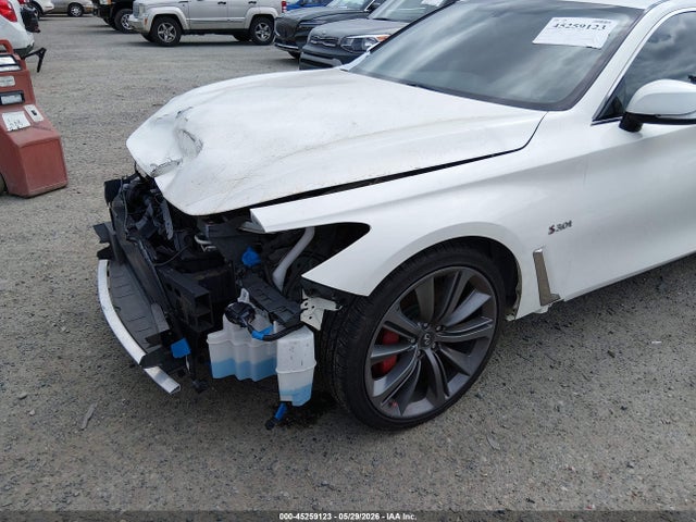 45259123 :رقم المزاد ، JN1FV7EL2JM630283 vin ، 2018 Infiniti Q60 3.0t Red Sport 400 مزاد بيع