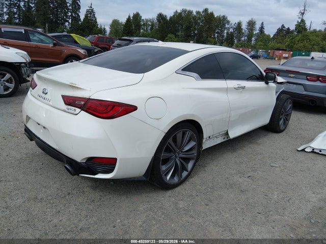 45259123 :رقم المزاد ، JN1FV7EL2JM630283 vin ، 2018 Infiniti Q60 3.0t Red Sport 400 مزاد بيع