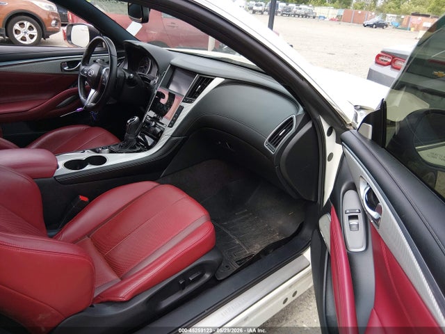 45259123 :رقم المزاد ، JN1FV7EL2JM630283 vin ، 2018 Infiniti Q60 3.0t Red Sport 400 مزاد بيع