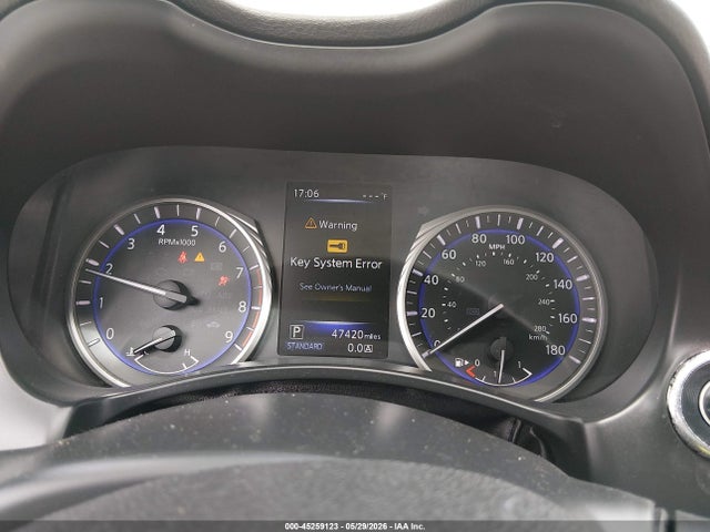 45259123 :رقم المزاد ، JN1FV7EL2JM630283 vin ، 2018 Infiniti Q60 3.0t Red Sport 400 مزاد بيع