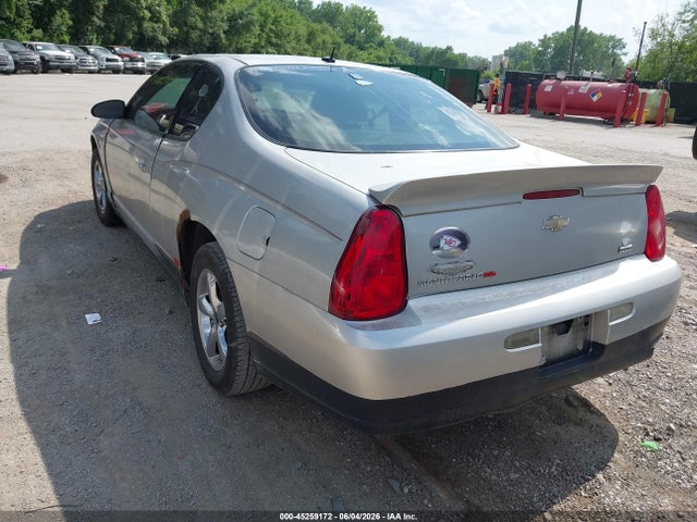 45259172 :رقم المزاد ، 2G1WK15K479306566 vin ، 2007 Chevrolet Monte Carlo Lt مزاد بيع