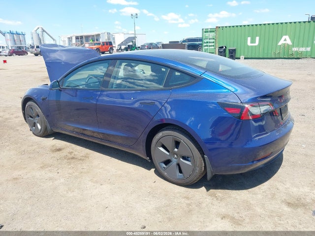 2023 Tesla Model 3 Rear-wheel Drive მანქანა იყიდება აუქციონზე, vin: 5YJ3E1EA7PF676138, აუქციონის ნომერი: 45259191