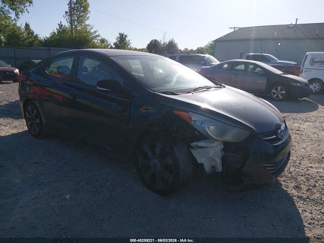 2011 Hyundai Elantra Limited მანქანა იყიდება აუქციონზე, vin: 5NPDH4AE7BH010980, აუქციონის ნომერი: 45259221