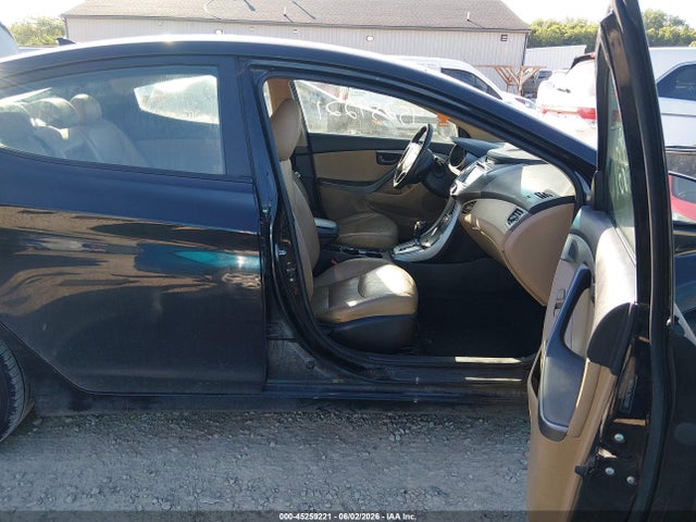 2011 Hyundai Elantra Limited მანქანა იყიდება აუქციონზე, vin: 5NPDH4AE7BH010980, აუქციონის ნომერი: 45259221