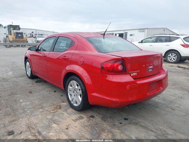 45259323 :رقم المزاد ، 1C3CDZAG2EN218537 vin ، 2014 Dodge Avenger Se مزاد بيع