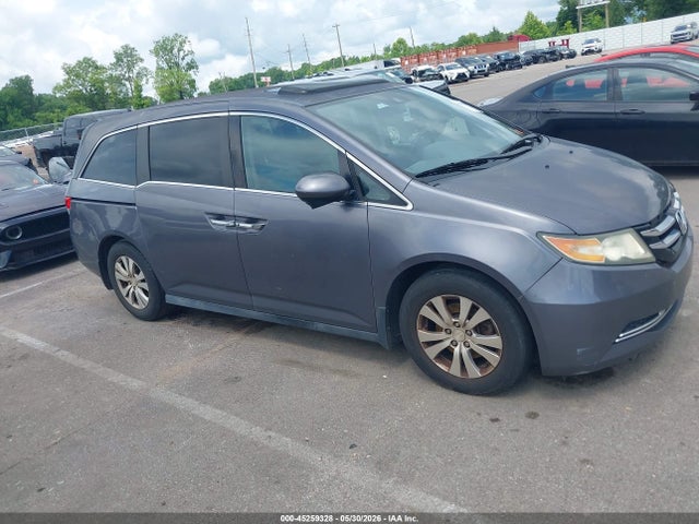2015 Honda Odyssey Ex-l მანქანა იყიდება აუქციონზე, vin: 5FNRL5H65FB063223, აუქციონის ნომერი: 45259328