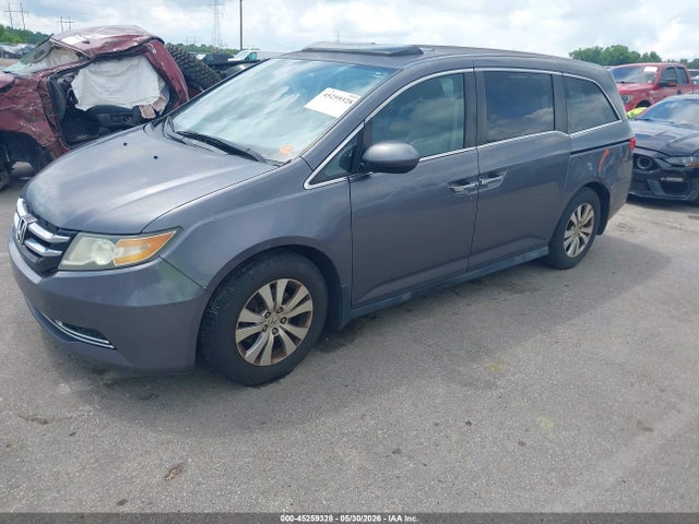 2015 Honda Odyssey Ex-l მანქანა იყიდება აუქციონზე, vin: 5FNRL5H65FB063223, აუქციონის ნომერი: 45259328