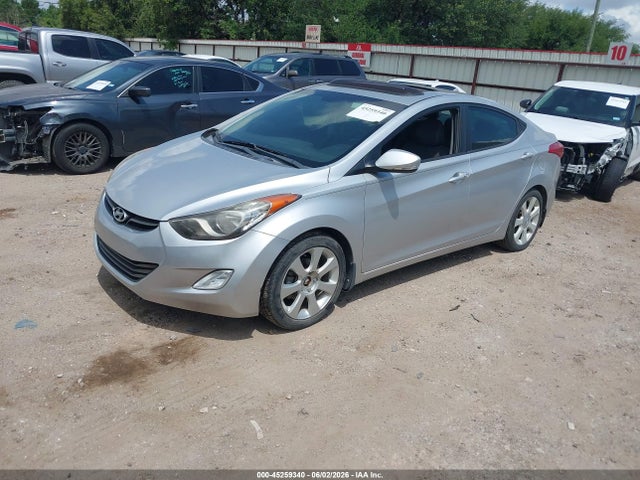 2013 Hyundai Elantra Gls/limited მანქანა იყიდება აუქციონზე, vin: KMHDH4AE1DU571244, აუქციონის ნომერი: 45259340