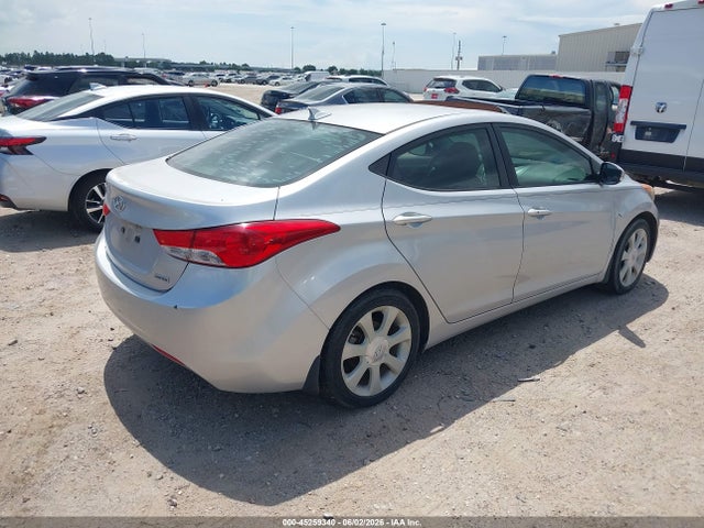 2013 Hyundai Elantra Gls/limited მანქანა იყიდება აუქციონზე, vin: KMHDH4AE1DU571244, აუქციონის ნომერი: 45259340