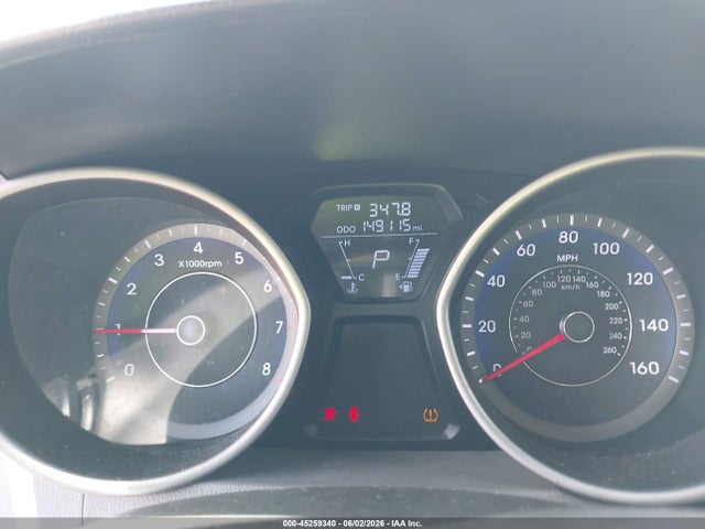 2013 Hyundai Elantra Gls/limited მანქანა იყიდება აუქციონზე, vin: KMHDH4AE1DU571244, აუქციონის ნომერი: 45259340