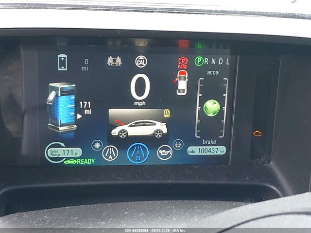 2013 Chevrolet Volt მანქანა იყიდება აუქციონზე, vin: 1G1RE6E43DU145676, აუქციონის ნომერი: 45259354