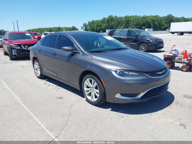 Продажа на аукционе авто 2016 Chrysler 200 Limited, vin: 1C3CCCAB8GN161039, номер лота: 45259389