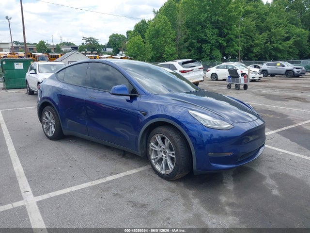 2021 Tesla Model Y Long Range Dual Motor All-wheel Drive მანქანა იყიდება აუქციონზე, vin: 5YJYGDEE2MF061173, აუქციონის ნომერი: 45259394