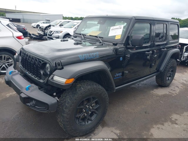 2024 Jeep Wrangler 4xe Willys 4xe მანქანა იყიდება აუქციონზე, vin: 1C4RJXN68RW192594, აუქციონის ნომერი: 45259538