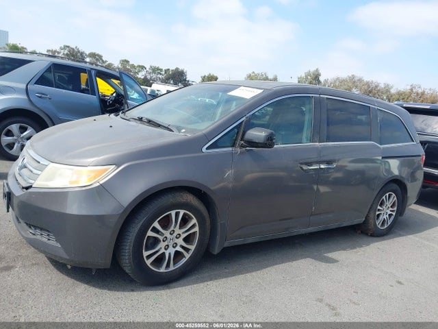45259552 :رقم المزاد ، 5FNRL5H60BB054617 vin ، 2011 Honda Odyssey Ex-l مزاد بيع