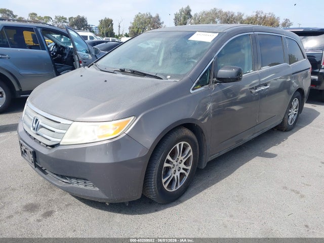 45259552 :رقم المزاد ، 5FNRL5H60BB054617 vin ، 2011 Honda Odyssey Ex-l مزاد بيع