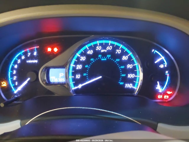 2013 Toyota Sienna Xle V6 8 Passenger მანქანა იყიდება აუქციონზე, vin: 5TDYK3DC3DS299845, აუქციონის ნომერი: 45259583
